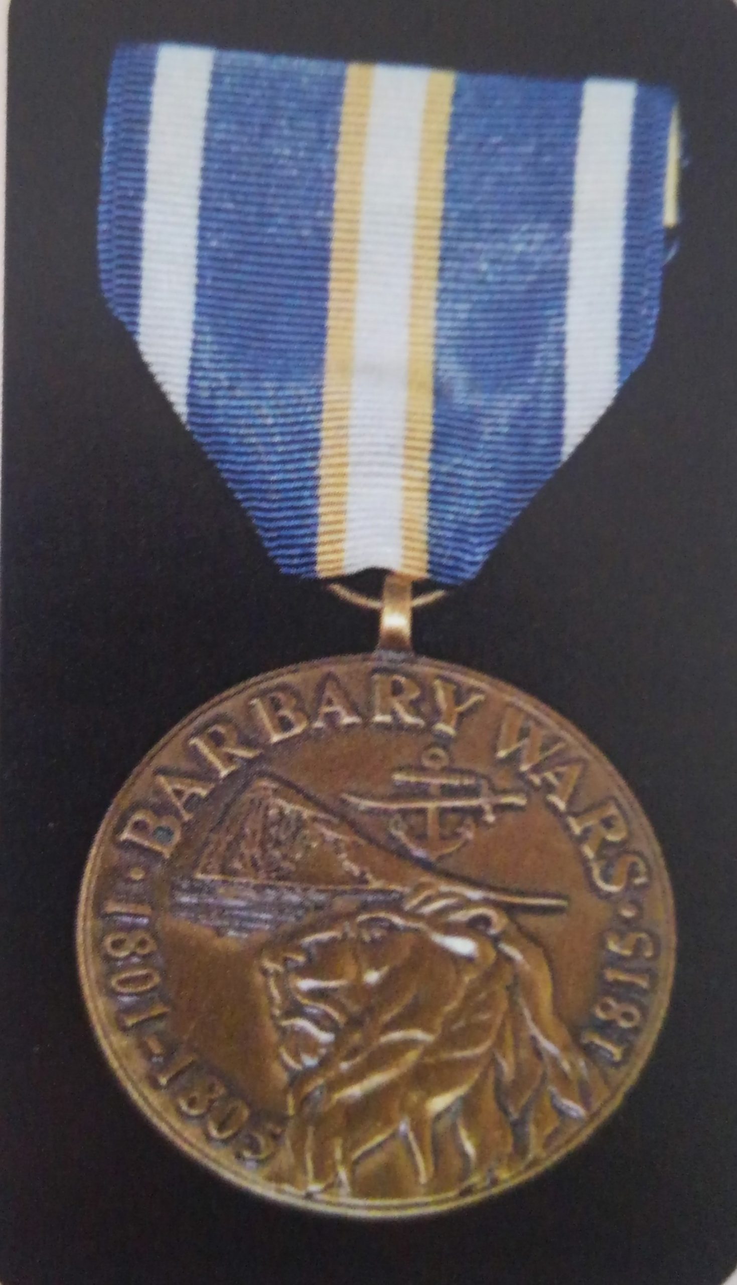 Individual Commemorative Medal Barbary Wars Military Order of Foreign