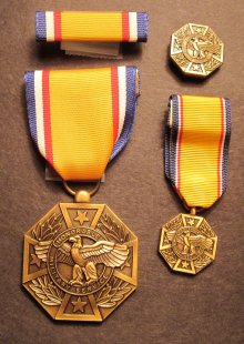 MOFW Honorable Service Medal Set - Military Order of Foreign Wars of ...